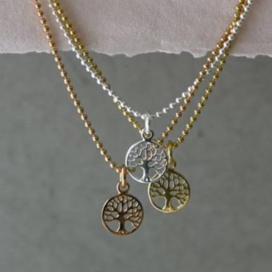 Kristall Baum Anhänger Lebensbaum Halskette Mit Herz Kristall - 925 Sterling Silber Baum Anhänger Baum Des Lebens Schmuck Geschenk