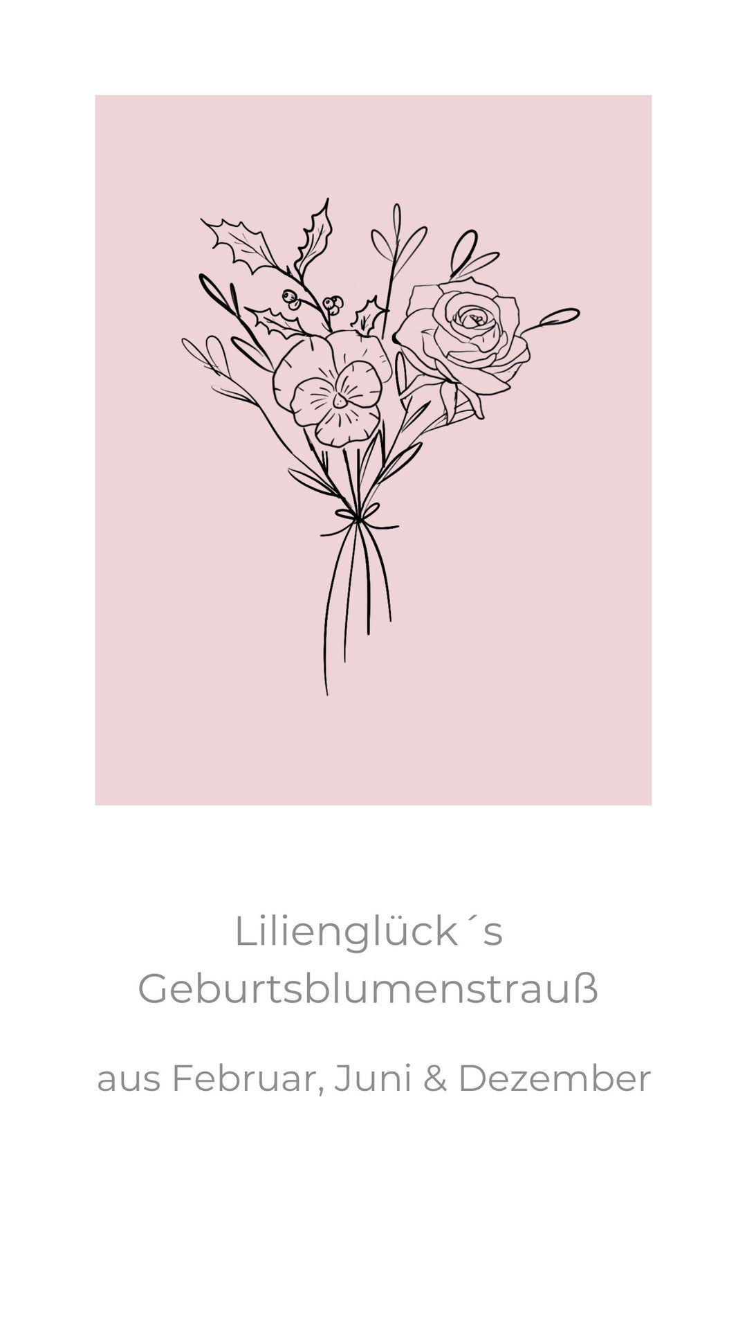 GEBURTSBLUMENSTRAUß