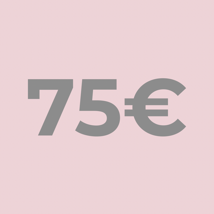 Geschenkgutschein 75 €