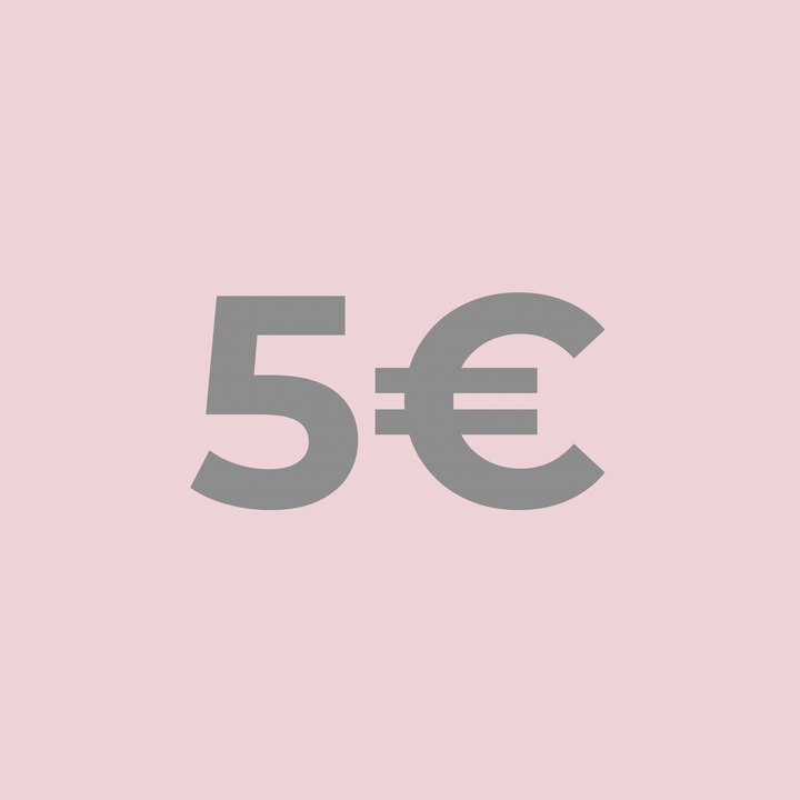Geschenkgutschein 5 €
