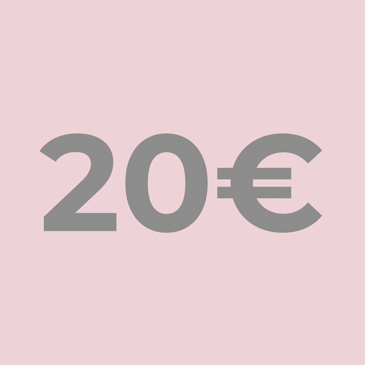 Geschenkgutschein 20 €