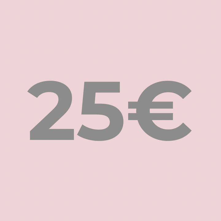 Geschenkgutschein 25 €