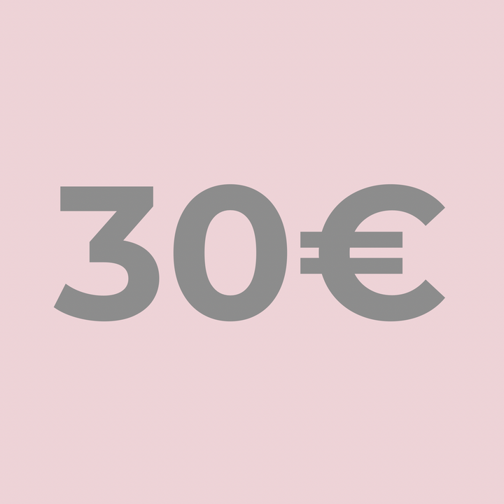 Geschenkgutschein 30 €