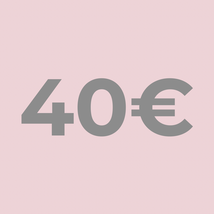 Geschenkgutschein 40 €