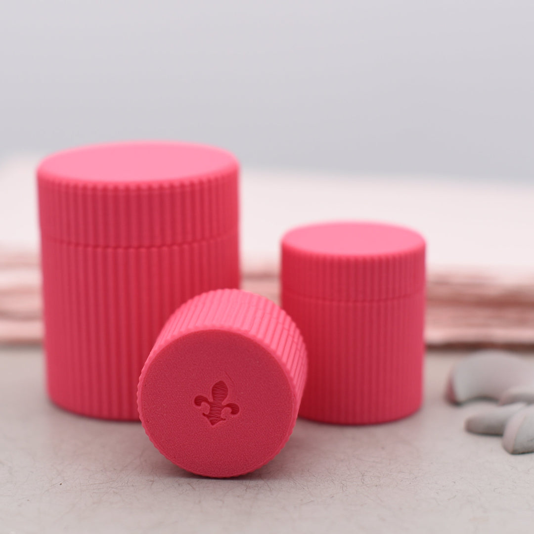 Schmuckdose mit Deckel magenta Pink 