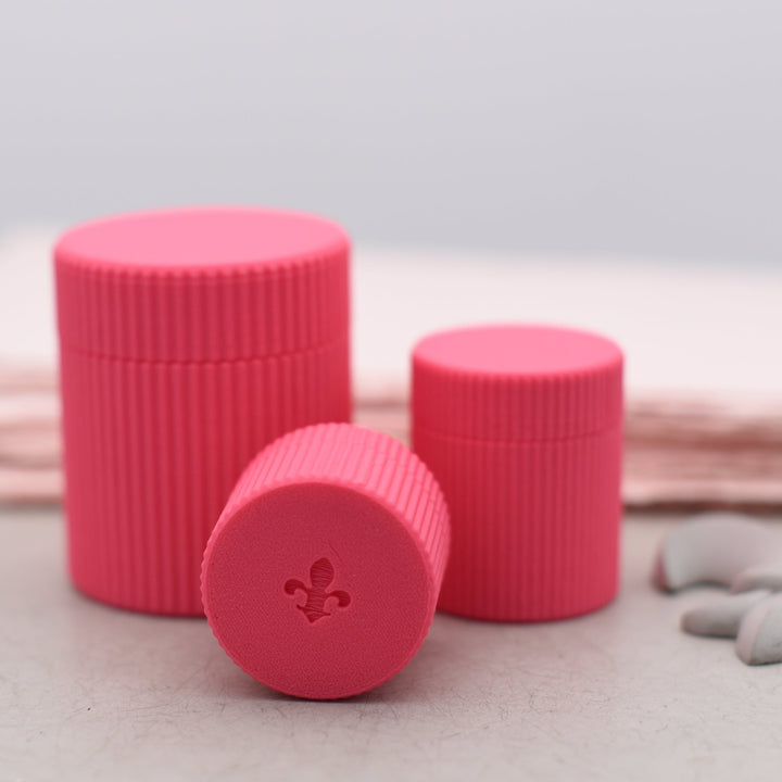 Schmuckdose mit Deckel magenta Pink 
