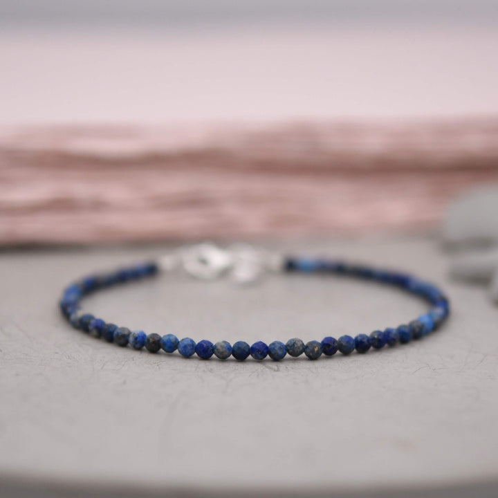 Edelsteinarmband Lapislazuli Zwischenraum