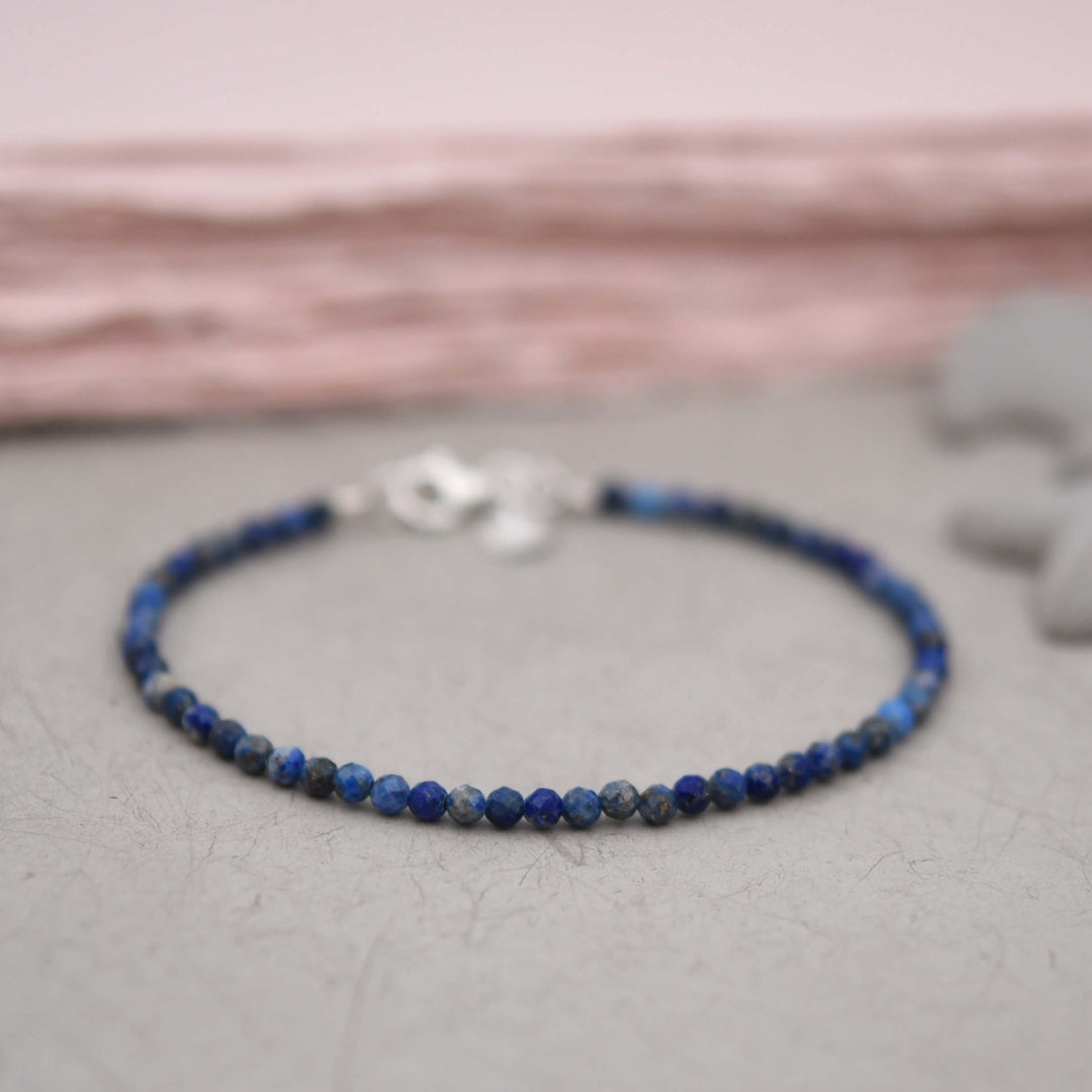 Edelsteinarmband Lapislazuli Zwischenraum
