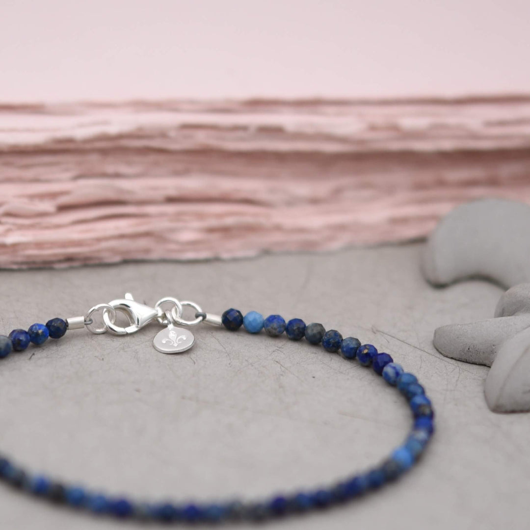 Edelsteinarmband Lapislazuli Zwischenraum