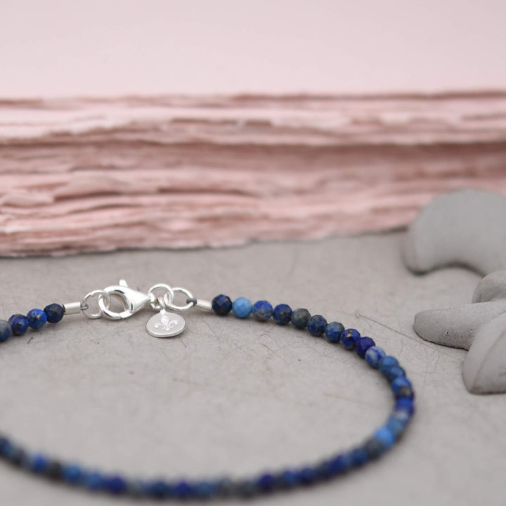 Edelsteinarmband Lapislazuli Zwischenraum