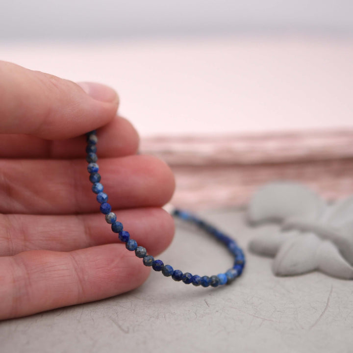 Edelsteinarmband Lapislazuli Zwischenraum