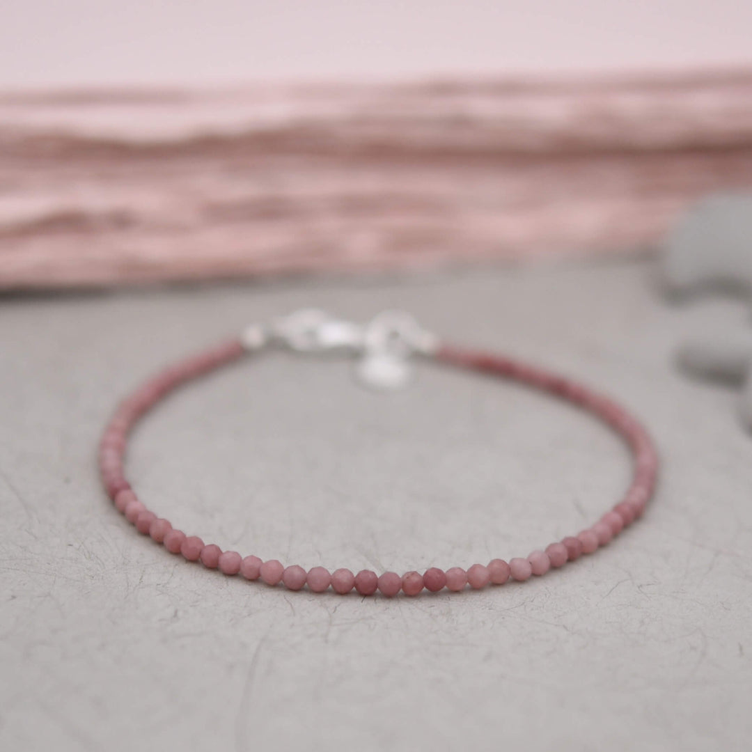 Edelsteinarmband Opal Altrosa