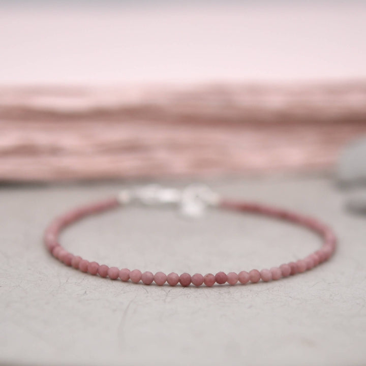 Edelsteinarmband Opal Altrosa