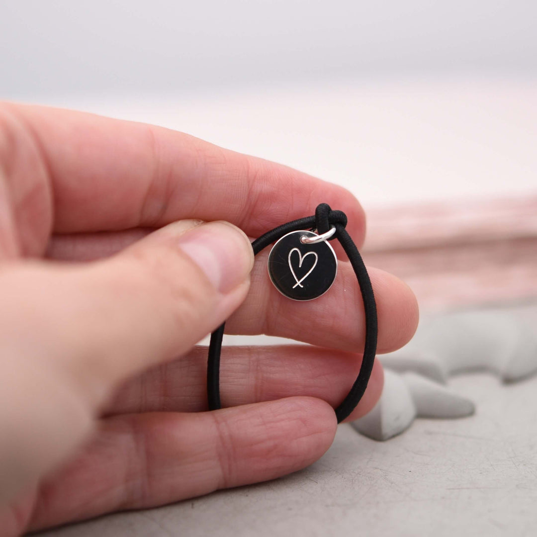 Freundschaftsarmband mit Anhänger Herz