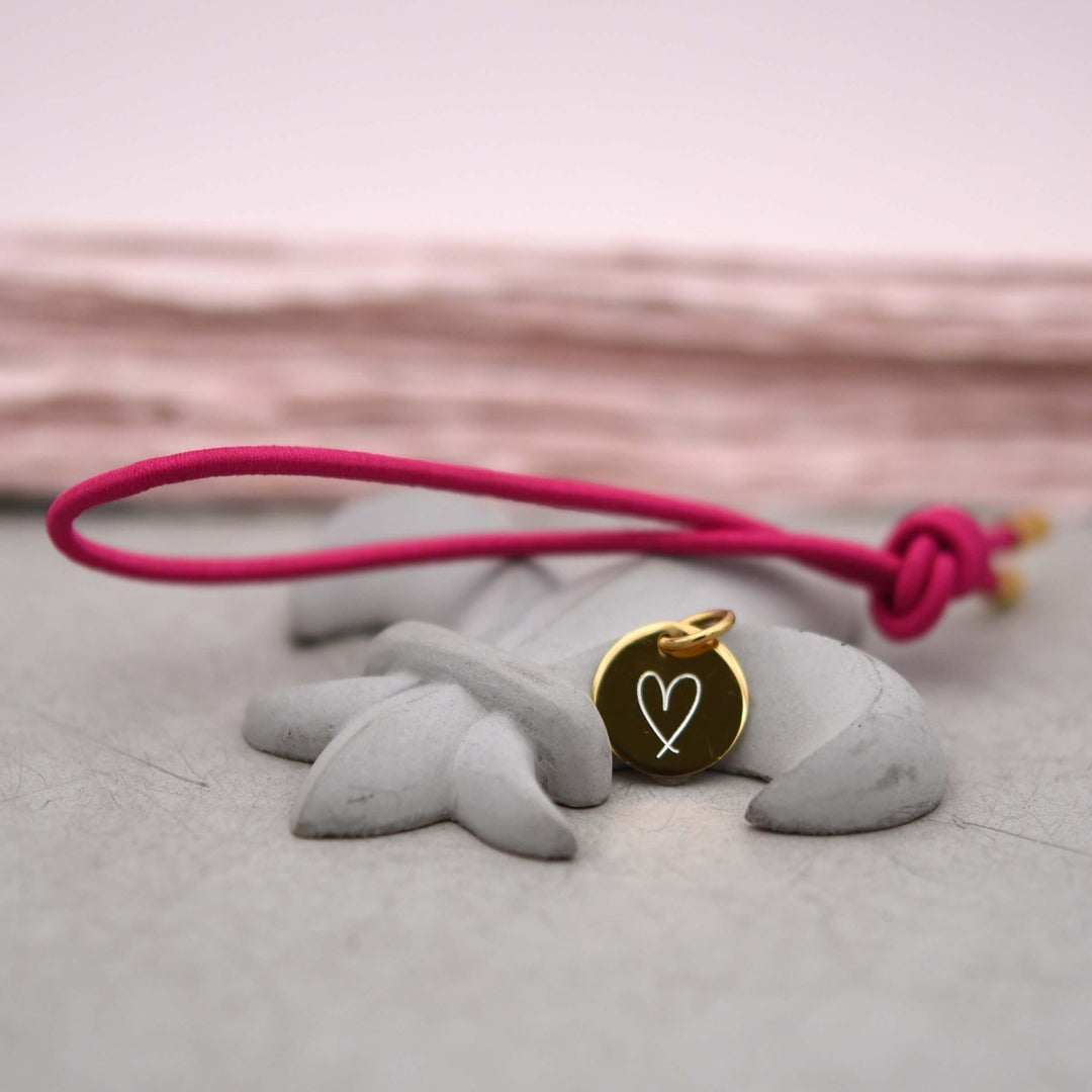 Freundschaftsarmband mit Anhänger Herz