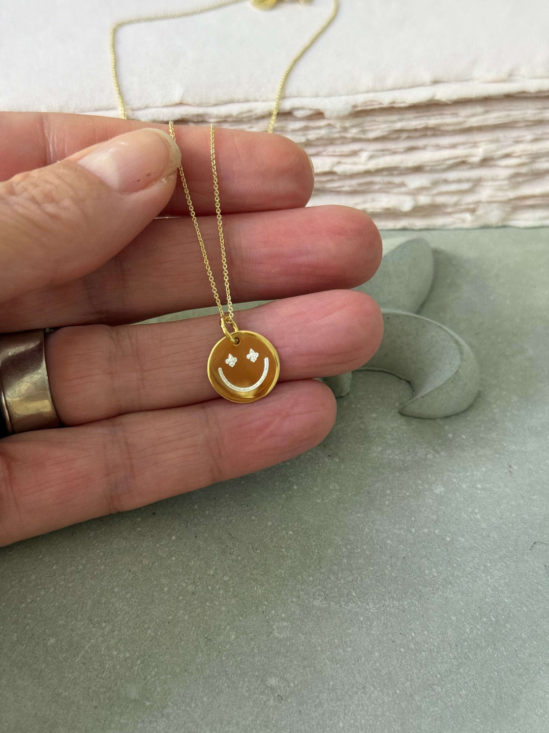 Kette LILIEN SMILEY small