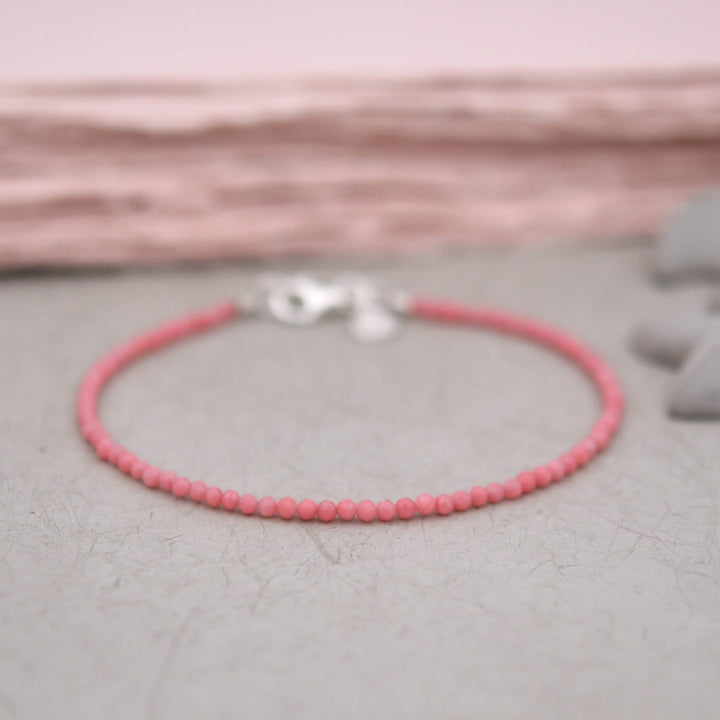 Edelsteinarmband Koralle KORALLROSA