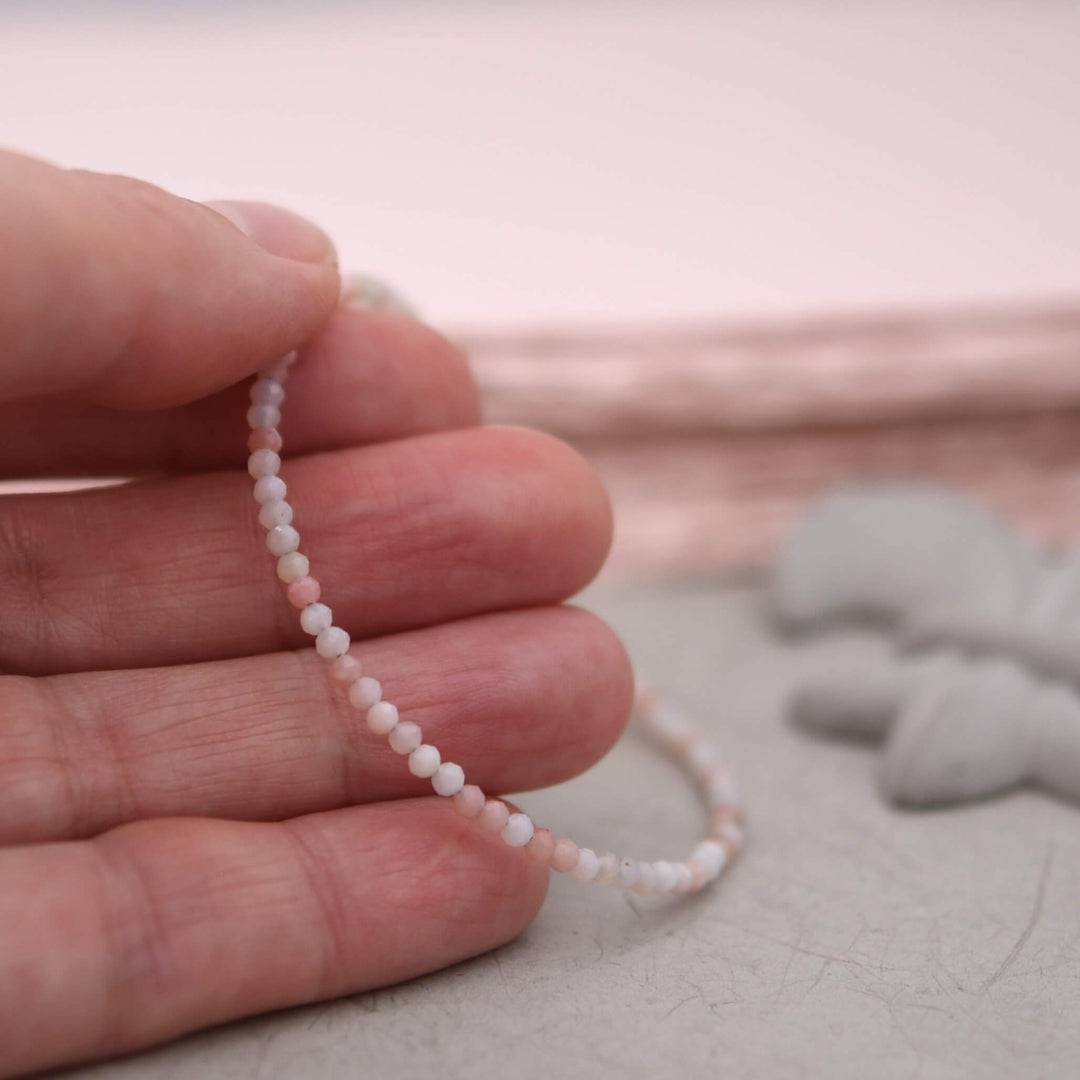 Edelsteinarmband Opal PUDERROSA