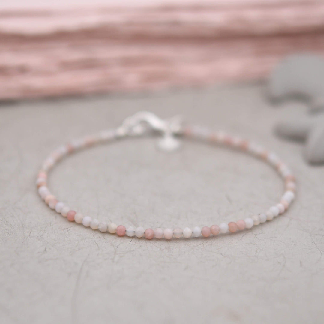 Edelsteinarmband Opal PUDERROSA