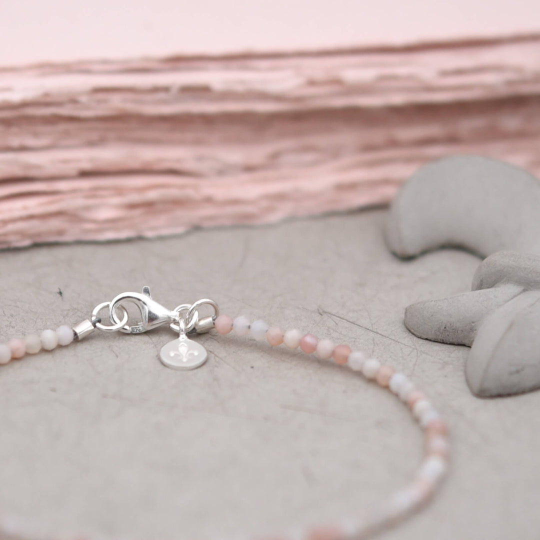 Edelsteinarmband Opal PUDERROSA