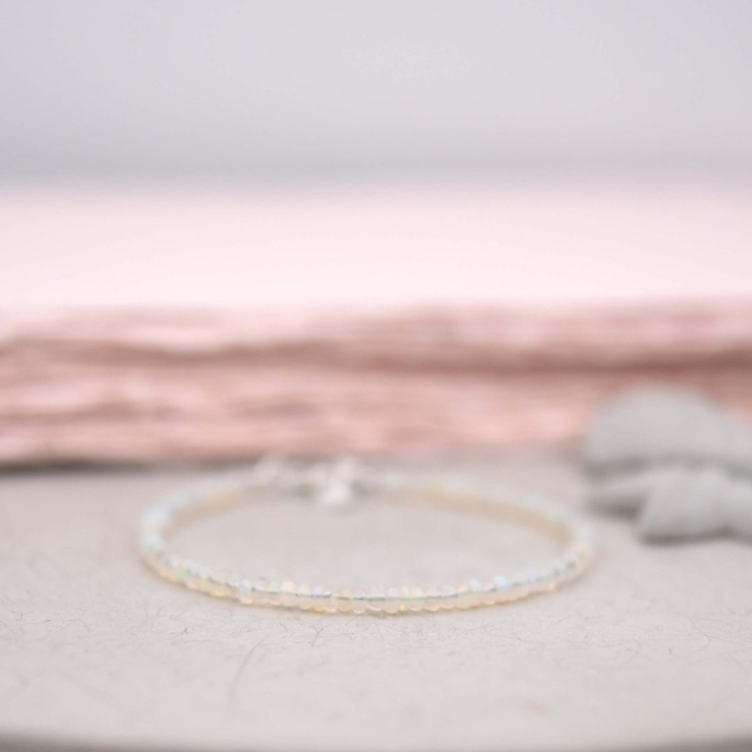 Edelsteinarmband Opal ZWISCHENLICHT