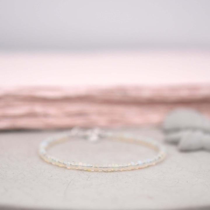 Edelsteinarmband Opal ZWISCHENLICHT
