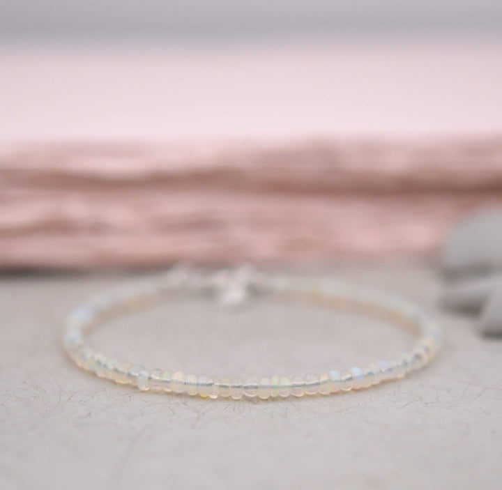 Edelsteinarmband Opal ZWISCHENLICHT