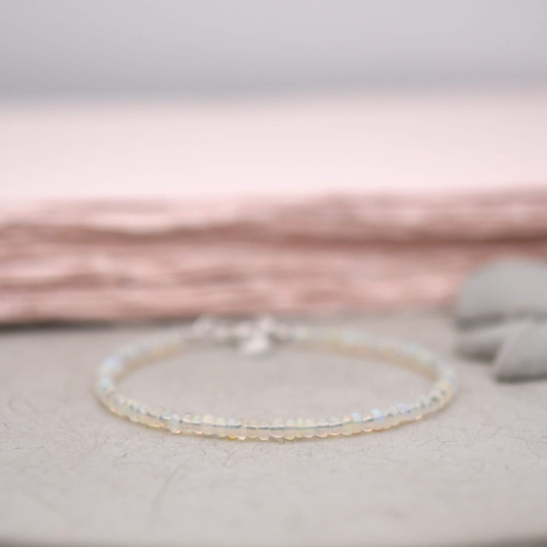 Edelsteinarmband Opal ZWISCHENLICHT