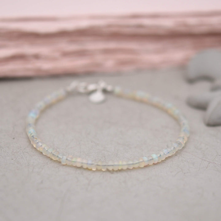Edelsteinarmband Opal ZWISCHENLICHT