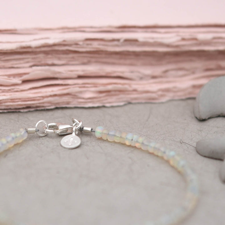 Edelsteinarmband Opal ZWISCHENLICHT