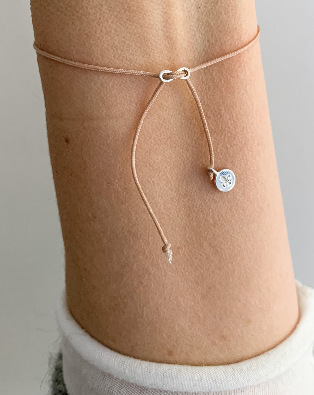 LILLY Seide | 925 Silber Armband