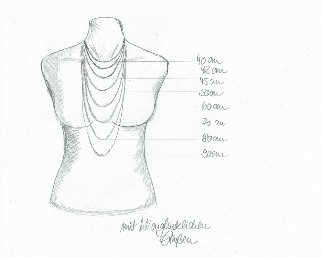 Kette LILLY Knebelverschluss | Gravurkette