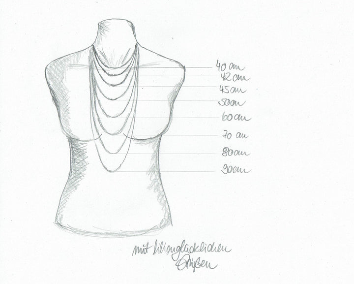 Kette LILLY Knebelverschluss | Gravurkette